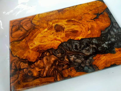 Epoxy Resin Magnetic Knife Rack / Knife Holder resinwoodliving