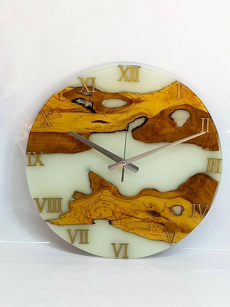 Epoxy clock, Resin clock, Clock for wall, Extra Large wall clock, Wall Clock, Wood Clock, Wood Decor, Wooden Clock, Cool Clocks Resin Wood Living