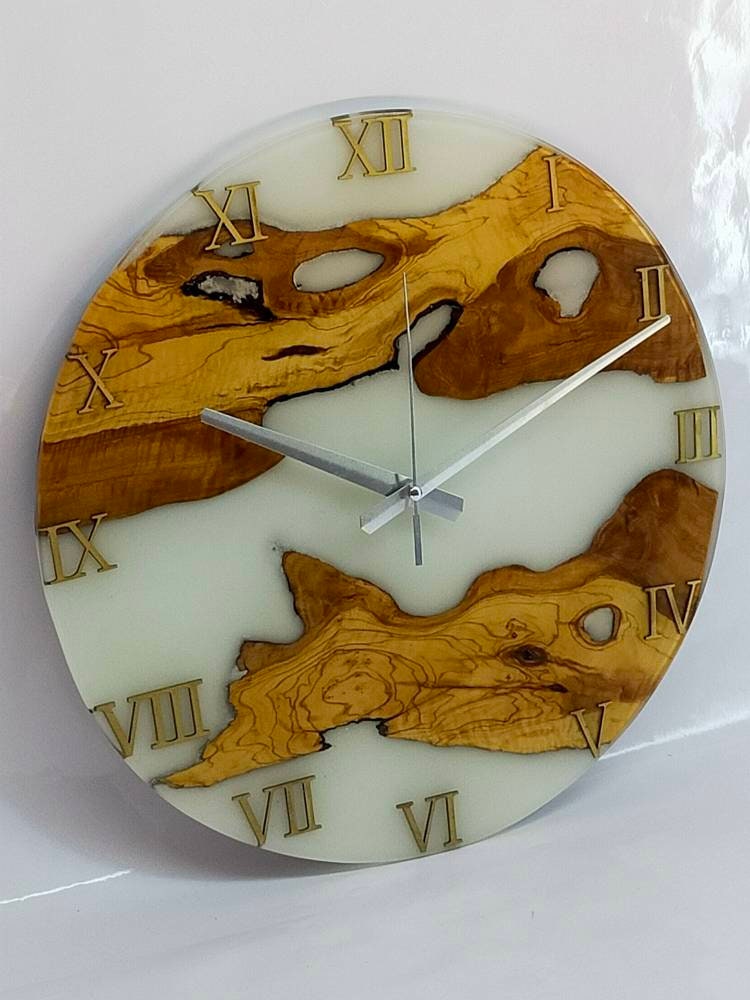 Epoxy clock, Resin clock, Clock for wall, Extra Large wall clock, Wall Clock, Wood Clock, Wood Decor, Wooden Clock, Cool Clocks Resin Wood Living