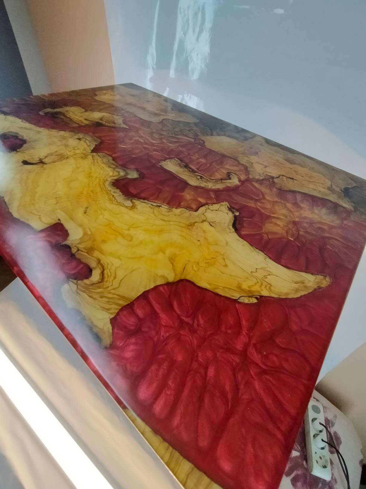 Resin table top, Epoxy Coffee table top, epoxy table top, wooden table top, custom epoxy river table top, resin din table, epoxy din table Resin Wood Living